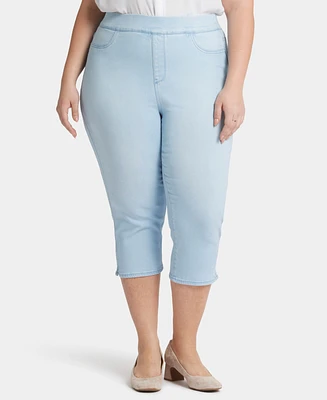 Nydj Plus Dakota Crop Pull-On Jeans