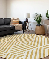 Addison Chantille Machine Washable ACN550 8'x8' Round Area Rug