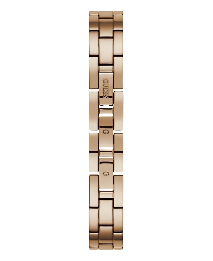 Guess Women's Analog Rose Gold Tone Stainless Steel Watch 34 mm