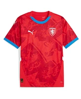 Puma Men's Red Czech Republic National Team 2024 Home Replica Jersey