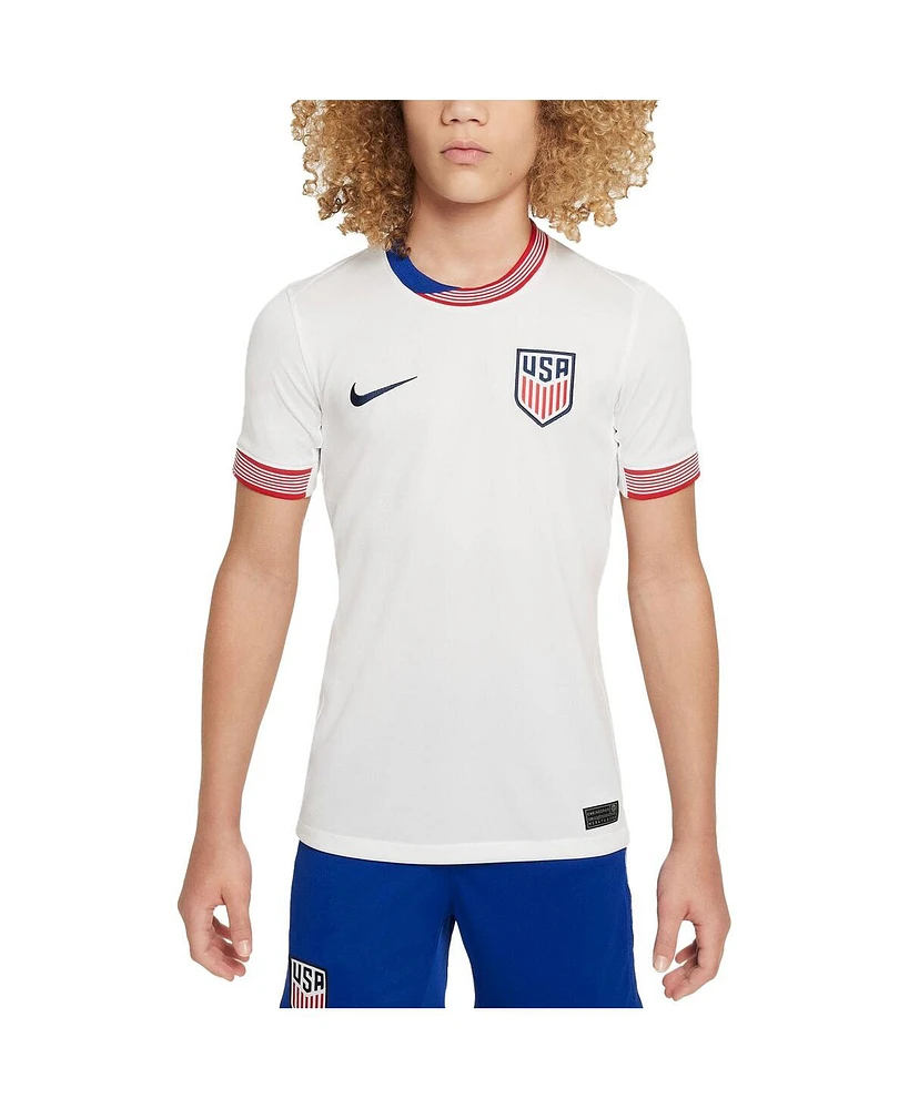 Big Boys and Girls Nike White Usmnt Home Replica Jersey