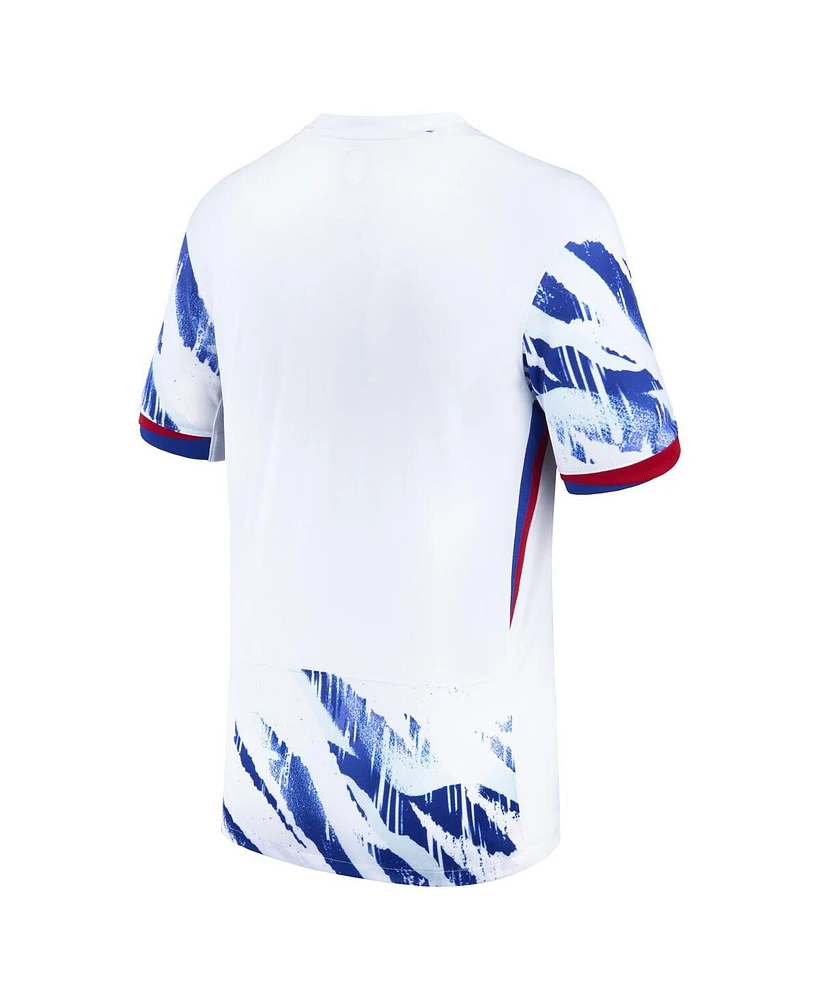 Nike Men's White Norway National Team 2024 Away Replica Blank Jersey