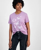 Self Esteem Juniors' Butterfly Crewneck T-Shirt