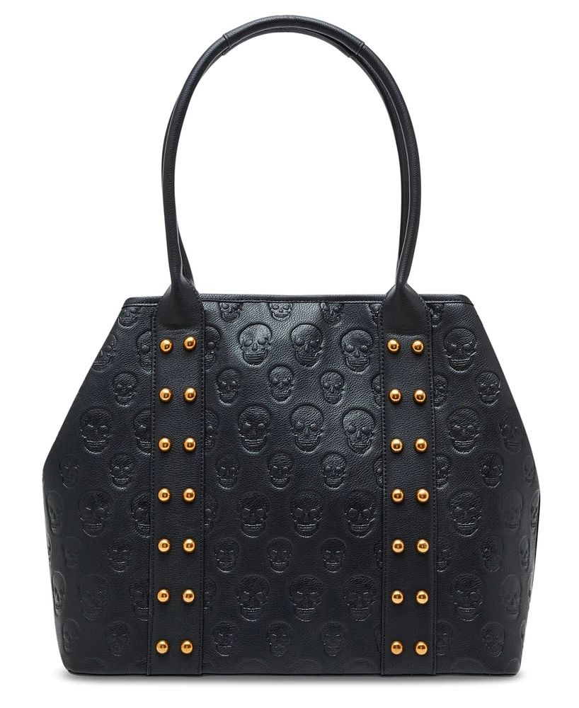 Betsey Johnson Skull Boss Trap Tote