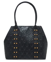 Betsey Johnson Skull Boss Trap Tote