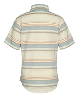 Univibe Big Boys Ravine Stripe Short Sleeve Woven Shirt