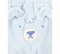 Carter's Baby Boys Dog Little Hooded Jacket, Bodysuit & Pants, 3 Piece Set