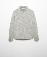 Mango Men's Wool Turtleneck Sweater