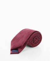 Mango Men's Polka-Dot Print Tie