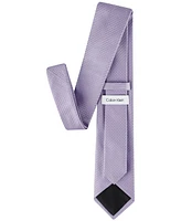 Calvin Klein Men's Spencer Solid Grid Tie