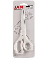 Jam Paper Multi-Purpose Precision Scissors - 8" - Ergonomic Handle Stainless Steel Blades - Sold Individually