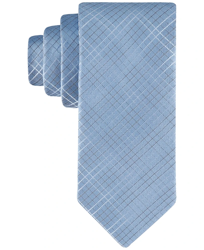 Calvin Klein Men's Stella Grid Tie