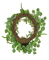 National Tree Company 20 Daisies and Berries Wreath