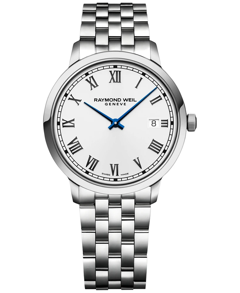 Raymond Weil Women's Swiss Toccata Stainless Steel Bracelet Watch 39mm