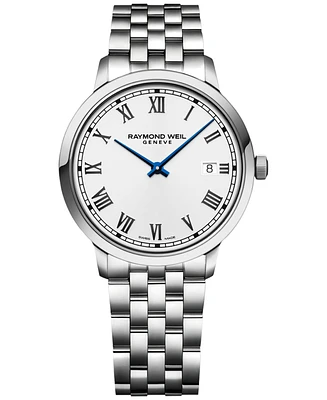 Raymond Weil Women's Swiss Toccata Stainless Steel Bracelet Watch 39mm