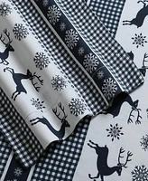 Holiday Print Heavyweight Flannel Extra Deep Pocket Full Sheet Set