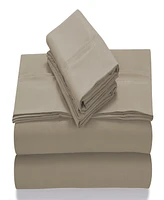 Tribeca Living Super Soft Solid Dp Easy-Care Extra Deep Pocket Twin Sheet Set