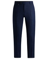 Boss by Hugo Men's Melange Stretch Slim-Fit Trousers