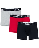 Jordan Men's 3-Pack Cotton Flight Jersey Boxer Briefs