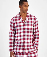 Club Room Men's 2-Pc. Sato Plaid Flannel Pajama Set, Created for Macy's