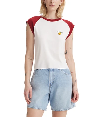 Levi's Women's Anywear Cotton Graphic-Print Tee