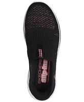 Skechers Women's Go Walk 7- City Lights Casual Walking Sneakers
