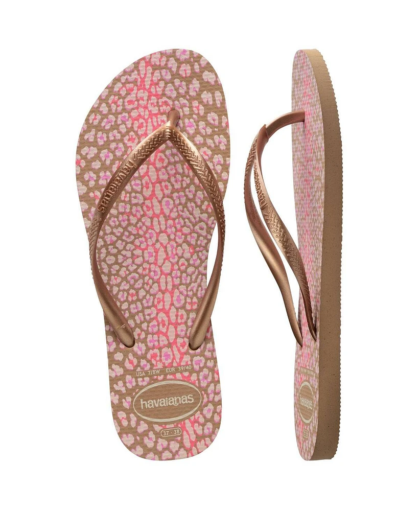 Havaianas Women's Slim Rose Gold Sandal
