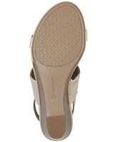 Giani Bernini Women's Christaa Memory Foam Strappy Wedge Sandals, Created for Macy's