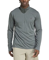 adidas Men's Essentials Training Quarter-Zip Long-Sleeve Top