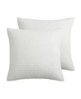 Levtex Home Eyelet 2-Pc. Sham Set, European