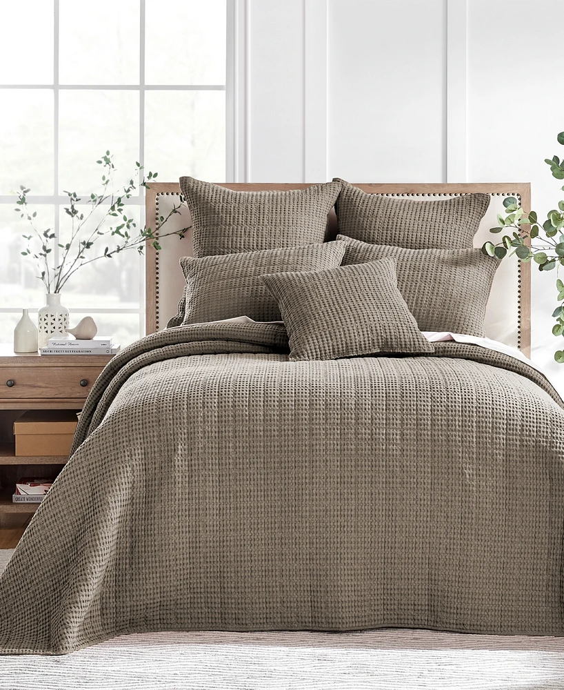 Levtex Mills Waffle Classic 3-Pc. Bedspread Set, King/California King