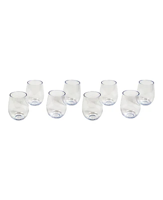 Tritan Montana Stemless Drinkware Set 18 oz., Set of 8