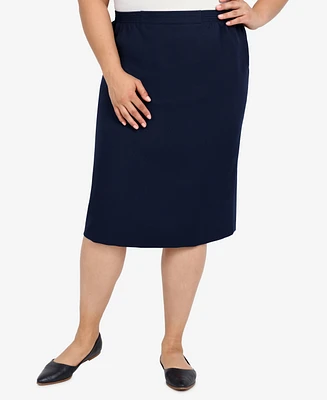 Alfred Dunner Plus Classics Classic Fit Skirt