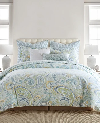 Levtex Cortona Reversible 3-Pc. Duvet Cover Set, King/California King