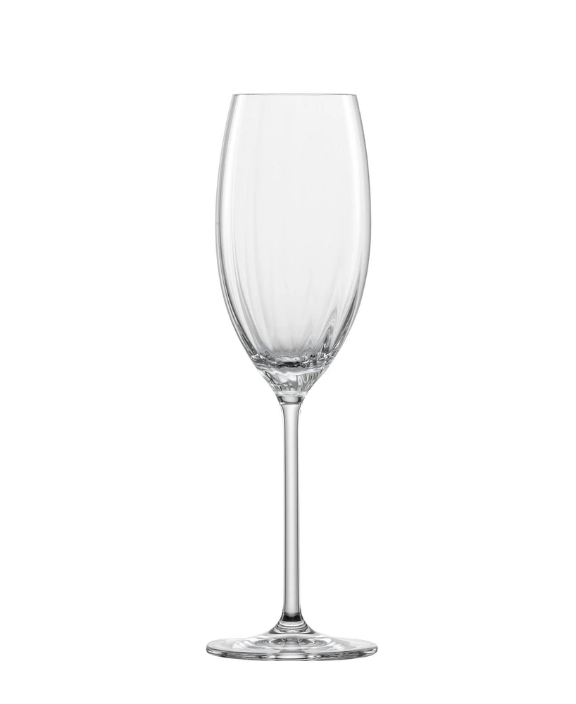 Zwiesel Glas Prizma Champagne Flutes, Set of 6