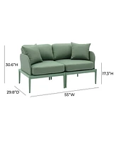 Tov Furniture 1 Pc. Modular Outdoor Loveseat