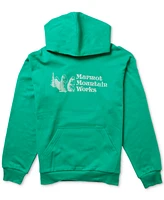 Marmot Men's Mountain Works Printed Fleece Hoodie