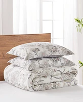 Levtex Ophelia Reversible 3-Pc. Duvet Cover Set, King/California King
