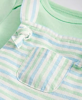 First Impressions Baby Boys Palm Springs T-Shirt, Shortall & Hat, Created for Macy's