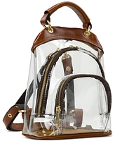 Patricia Nash Alatra Small Clear Backpack