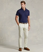 Men's Slim-Fit Soft Cotton Polo Shirt