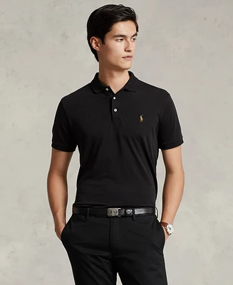 Men's Slim-Fit Soft Cotton Polo Shirt