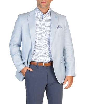 Tailorbyrd Men's Birdseye Textured Melange Sport Coat