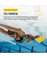 Finis Foil Monofin - Rubber Swimming Fin for Men and Women High-Quality Swim Flipper to Strengthen Legs Core