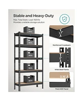 Slickblue Storage Shelves Adjustable Shelving Unit for Garage and Home Organization