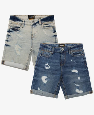 Raw X Big Boys RawX Denim Shorts 2-Pack