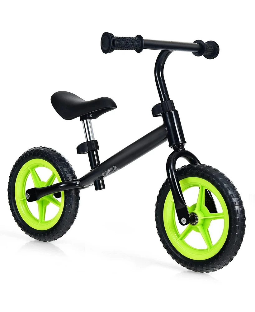 Sugift Kids No Pedal Balance Bike with Adjustable Handlebar and Seat