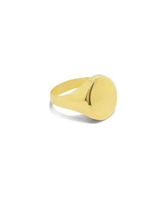 The Lovery Oval Signet Ring 14K Gold