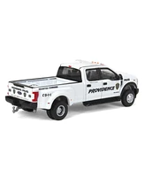 Greenlight Collectibles 1/64 2018 Ford F-350 Dually, Providence Ri Police Mounted Command Dually