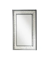 Streamdale Furniture Nysa Wall Decor In Mirrored & Faux Crystals